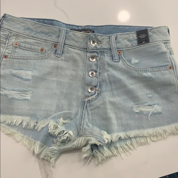 Abercrombie & Fitch Pants - Cut off jean shorts